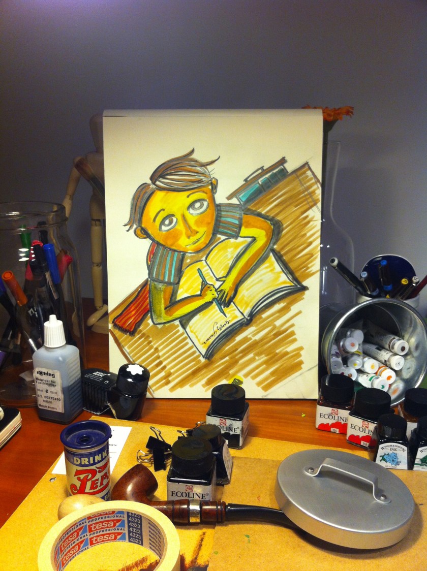 Πρώτο σκίτσο...